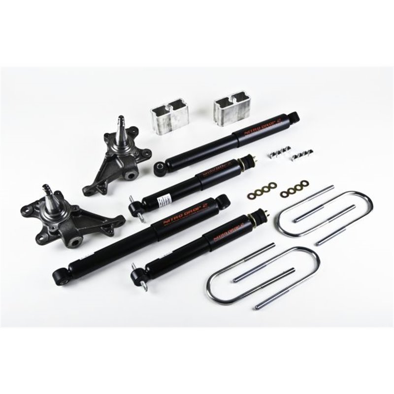 Belltech | Front And Rear Complete Kit W/ Nitro Drop 2 Shocks - Pickup 2.4L / 3.0L 1990-1995 Belltech Handling Kits