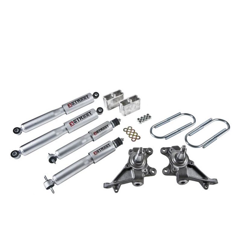 Belltech | Front And Rear Complete Kit W/ Street Performance Shocks - Pickup 2.4L / 3.0L 1990-1995 Belltech Handling Kits