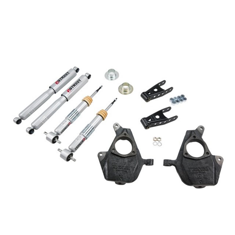 Belltech | Front And Rear Complete Kit W/ Street Performance Shocks - Silverado / Sierra 1500 2007-2013 Belltech Handling Kits