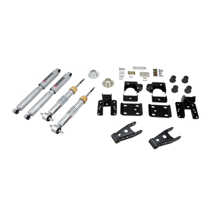 Belltech | Front And Rear Complete Kit W/ Street Performance Shocks - Silverado / Sierra 1500 / Classic 2007-2013 Belltech Ha...