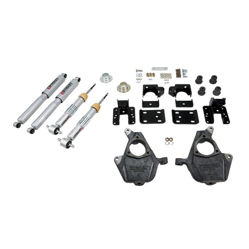 Belltech | Front And Rear Complete Kit W/ Street Performance Shocks - Silverado / Sierra 1500 2007-2013 Belltech Handling Kits