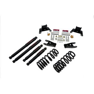 Belltech | Front And Rear Complete Kit W/ Nitro Drop 2 Shocks - F-150 4.9L / 5.0L / 5.8L 1990-1996 Belltech Handling Kits