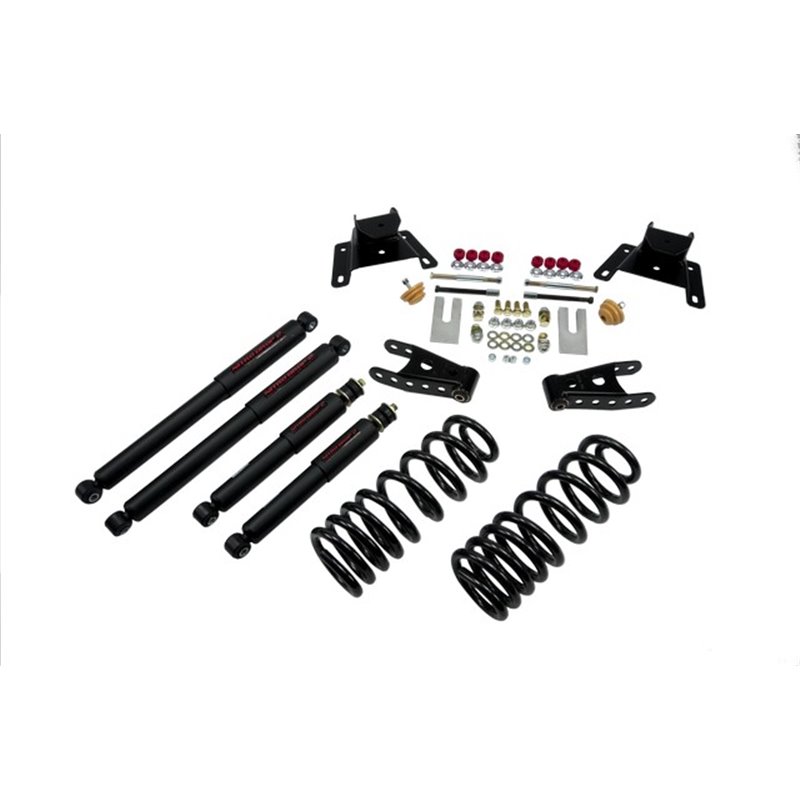 Belltech | Front And Rear Complete Kit W/ Nitro Drop 2 Shocks - F-150 4.9L / 5.0L / 5.8L 1990-1996 Belltech Handling Kits