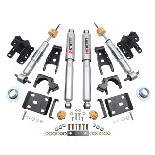 Belltech | Front And Rear Complete Kit W/ Street Performance Shocks - Silverado / Sierra 1500 2014-2018 Belltech Handling Kits