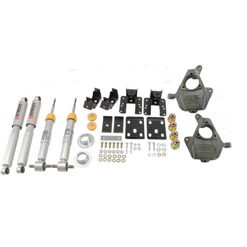 Belltech | Front And Rear Complete Kit W/ Street Performance Shocks - Silverado / Sierra 1500 2014-2016 Belltech Handling Kits