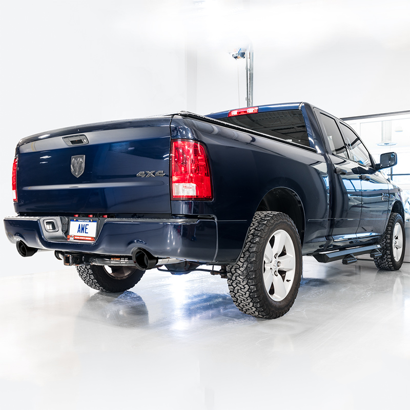 AWE Tuning | 0FG Cat-Back Exhaust BLACK - RAM 1500 V8 5.7L 2009-2018 ( Classic 2019+ )
