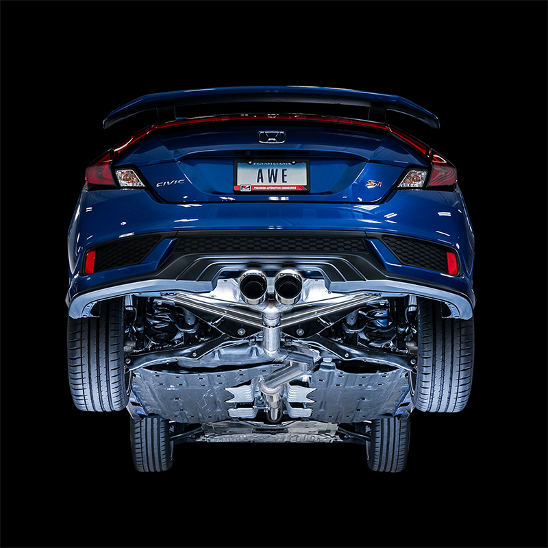 AWE Tuning | Track Cat-Back Exhaust - Civic SI coupe / sedan 2017-2021