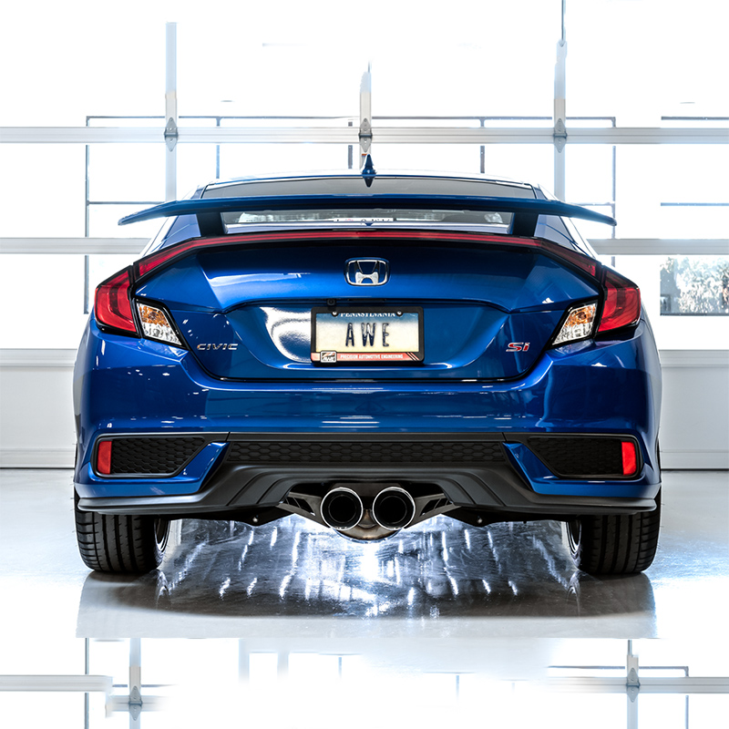 AWE Tuning | Track Cat-Back Exhaust - Civic SI coupe / sedan 2017-2021