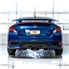 AWE Tuning | Track Cat-Back Exhaust - Civic SI coupe / sedan 2017-2021