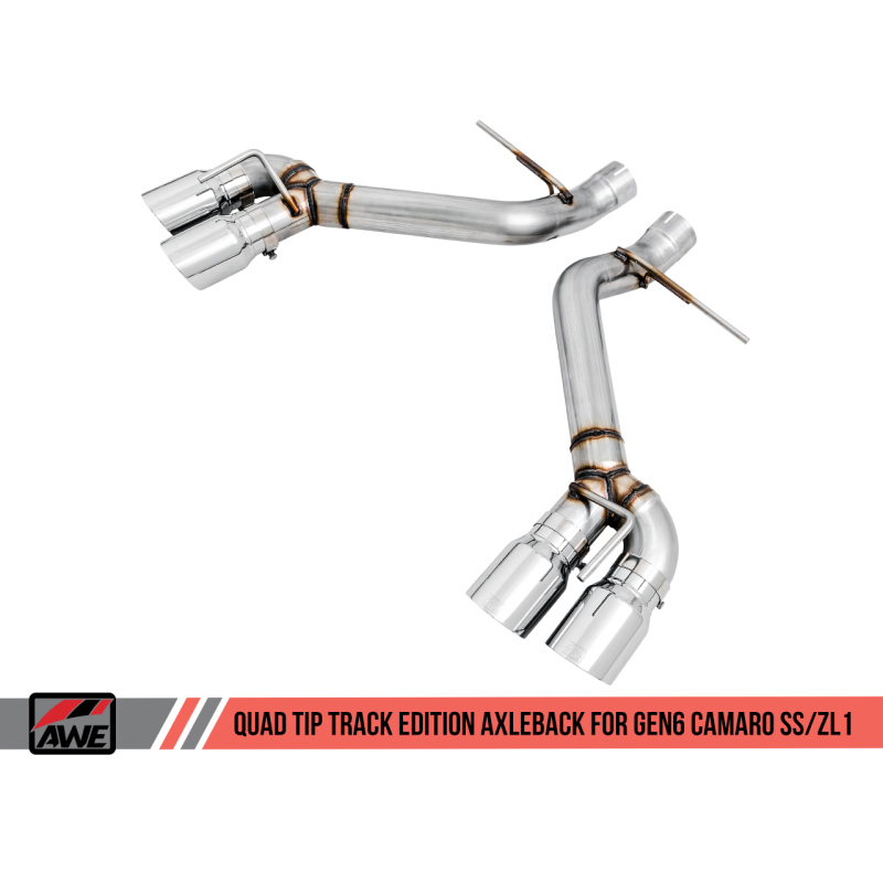 AWE Tuning | Track Axle-Back Exhaust - Camaro SS / ZL1 2016-2022