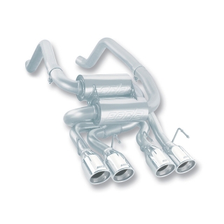 Borla | Axle-Back Exhaust S-Type - Corvette C6 6.0L/6.2L 2005-2008 BORLA Axle-Back Exhausts
