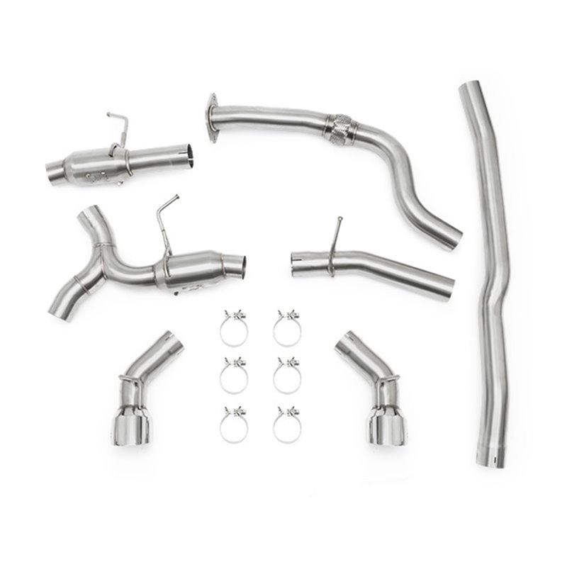 Mishimoto | Dual-Tip Pro Cat-Back Exhaust - Camaro LS / LT 2.0T 2016-2023 Mishimoto Cat-Back Exhausts