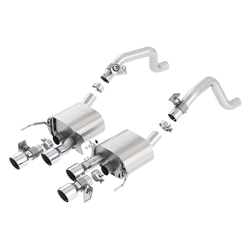 Borla | Axle-Back Exhaust ATAK - Corvette C7 Stingray 6.2L - 2014-2019 BORLA Axle-Back Exhausts