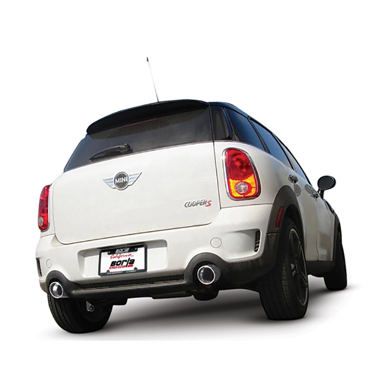 Borla | Axle-Back Exhaust S-Type - Cooper Countryman 1.6L 2011-2016 BORLA Axle-Back Exhausts