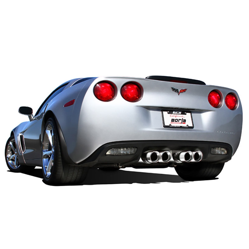 Borla | Axle-Back Exhaust S-Type II - Corvette 6.2L 2009-2013 BORLA Axle-Back Exhausts