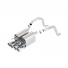 Borla | Axle-Back Exhaust Touring - Corvette C6 6.0L / 6.2L 2005-2008 BORLA Axle-Back Exhausts