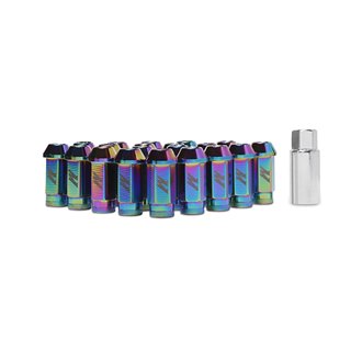 Mishimoto | Wheel Lug Nut (23) - 1/2" x 20 - NEO CHROME Mishimoto Lug Nuts & Locks