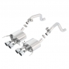 Borla | Axle-Back Exhaust S-Type No Dual Mode Exhaust - Corvette C7 6.2L 2014-2019 BORLA Axle-Back Exhausts