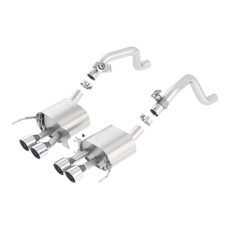 Borla | Axle-Back Exhaust ATAK avec AFM sans NPP - Corvette C7 6.2L 2014-2019 BORLA Axle-Back Exhausts