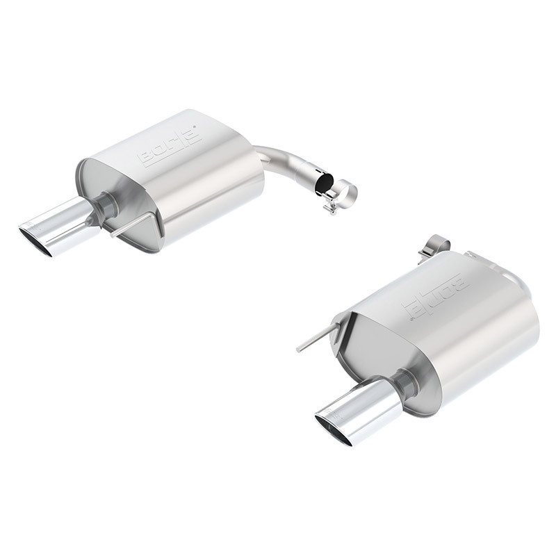 Borla | Axle-Back Exhaust S-Type - Mustang 2.3L / 3.7L 2015-2022 BORLA Axle-Back Exhausts
