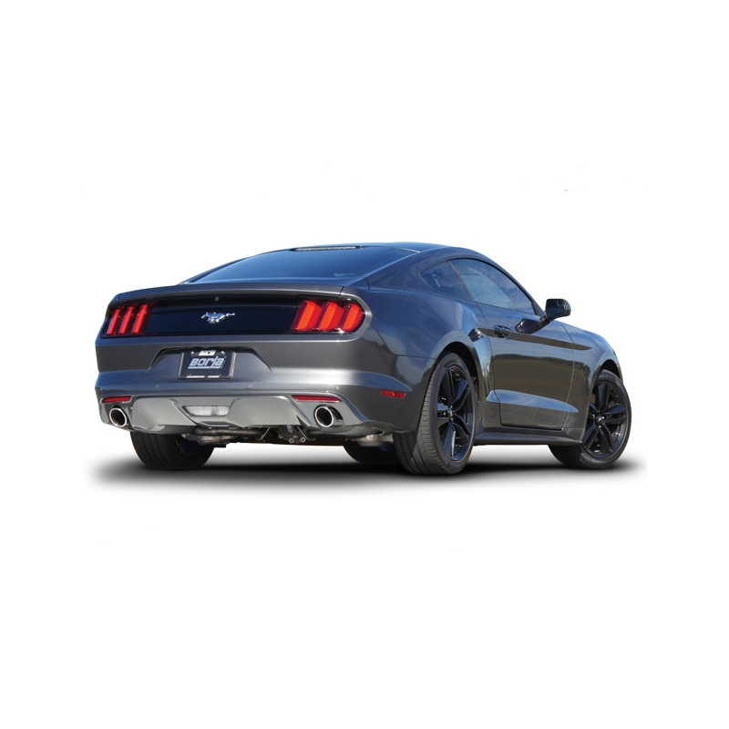 Borla | Axle-Back Exhaust S-Type - Mustang 2.3L / 3.7L 2015-2022 BORLA Axle-Back Exhausts