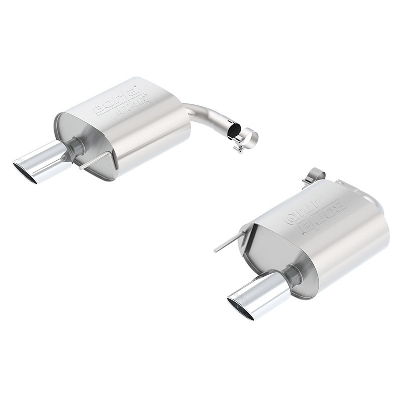 Borla | Axle-Back Exhaust ATAK - Mustang 2.3L / 3.7L 2015-2022 BORLA Axle-Back Exhausts