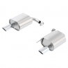 Borla | Axle-Back Exhaust ATAK - Mustang 2.3L / 3.7L 2015-2022 BORLA Axle-Back Exhausts