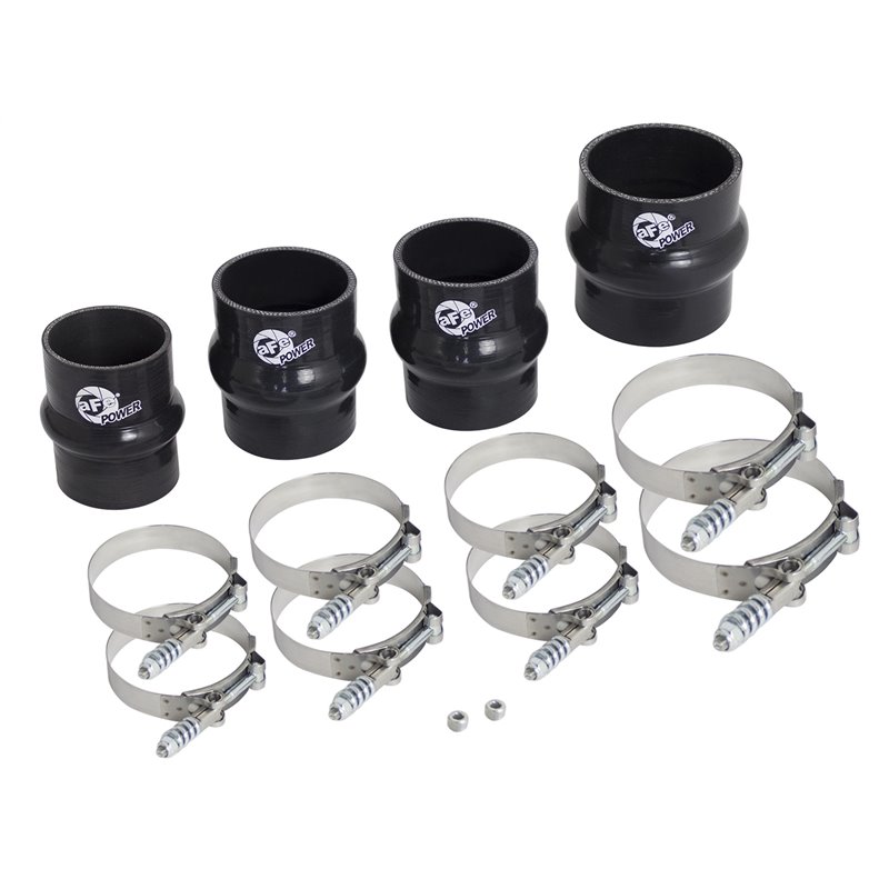 aFe POWER | BladeRunner Intercooler Couplings/Clamps Kit (aFe Tubes Only) - Ram 2500 / 3500 6.7L 2007-2009