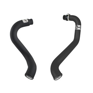 aFe Power | BladeRunner 3 IN Aluminum Hot and Cold Charge Pipe Kit Black - Sierra 2500 HD 6.6L 2002-2004 aFe POWER Turbocharg...