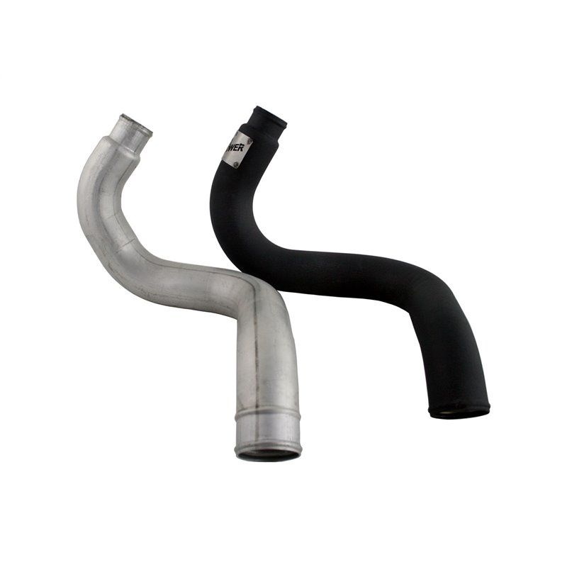 aFe Power | BladeRunner 3 IN Aluminum Hot and Cold Charge Pipe Kit Black - Sierra 2500 HD 6.6L 2002-2004 aFe POWER Turbocharg...