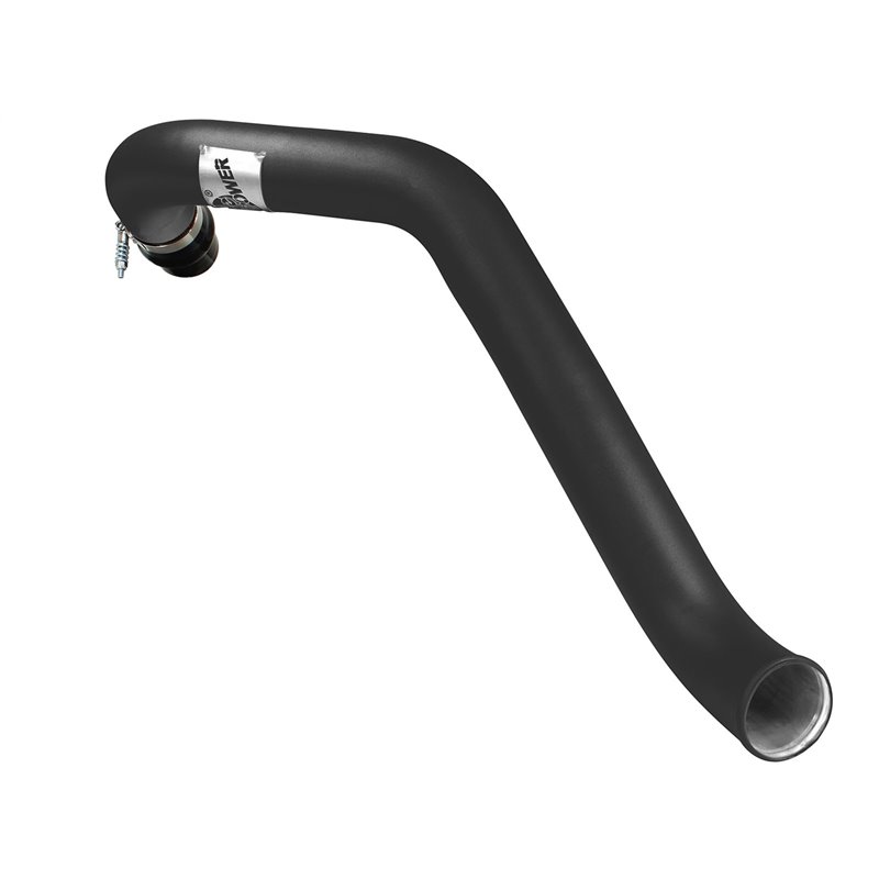 aFe Power | BladeRunner 3 IN Aluminum Hot Charge Pipe Black - Silverado / Sierra 2500 HD 6.6L 2001-2004 aFe POWER Turbocharge...