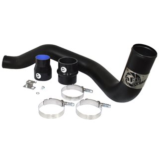 aFe Power | BladeRunner 3 IN Aluminum Hot Charge Pipe Black - Chevrolet / GMC 6.6L 2004-2010 aFe POWER Turbocharger Pipes & C...