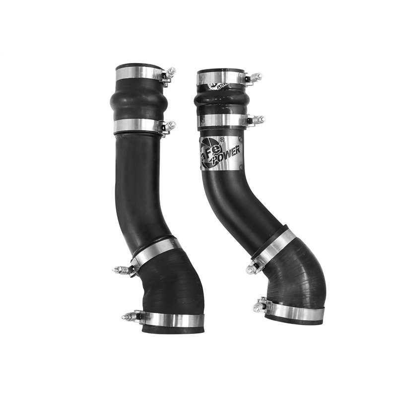 aFe Power | BladeRunner 3 IN Aluminum Hot Charge Pipe Black - Ram 2500 / 3500 5.9L 2000-2002 aFe POWER Turbocharger Pipes & C...