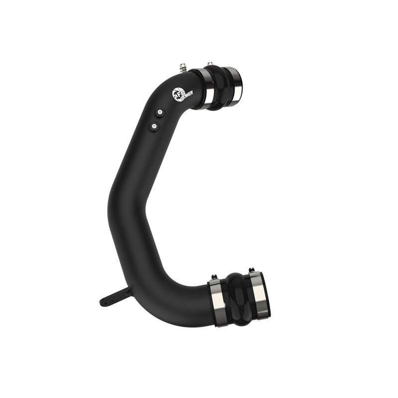 aFe POWER | BladeRunner 3in Aluminum Cold Charge Pipe Black - F-250 / F-350 6.4L 2008-2010