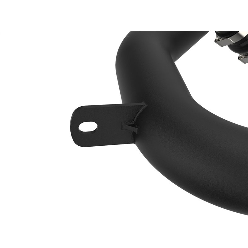 aFe POWER | BladeRunner 3in Aluminum Cold Charge Pipe Black - F-250 / F-350 6.4L 2008-2010