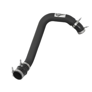 aFe POWER | BladeRunner 3in Aluminum Hot Charge Pipe Black - F-250 / F-350 6.0L 2004-2007