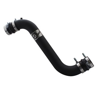 aFe POWER | BladeRunner 3in Aluminum Cold Charge Pipe Black - Silverado 2500 HD / Silverado 3500 HD / Sierra 2500 HD / Sierra 35