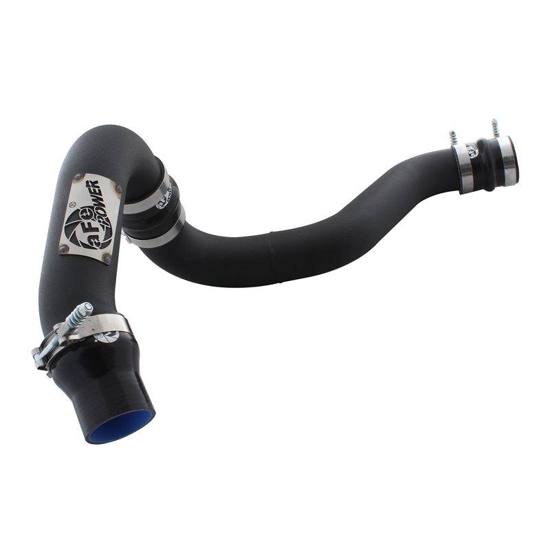 aFe Power | BladeRunner 3 IN Aluminum Hot Charge Pipe Black - Silverado / Sierra 2500 HD / 3500 HD 6.6L 2011-2016 aFe POWER T...