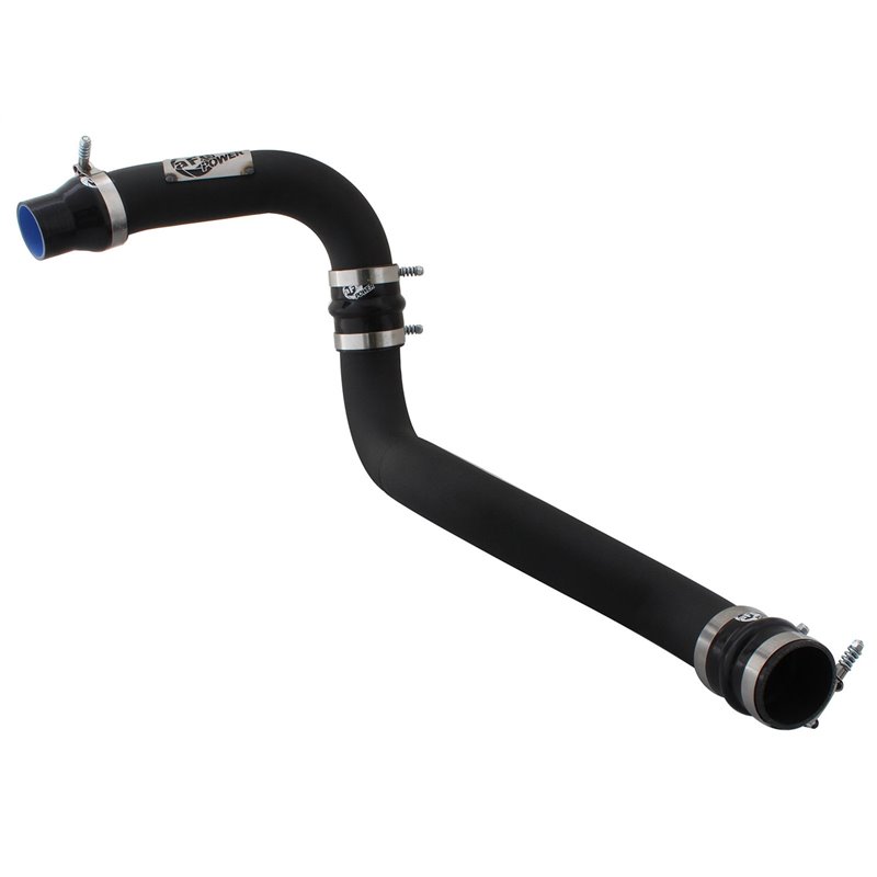 aFe Power | BladeRunner 3 IN Aluminum Hot Charge Pipe Black - Silverado / Sierra 2500 HD / 3500 HD 6.6L 2011-2016 aFe POWER T...