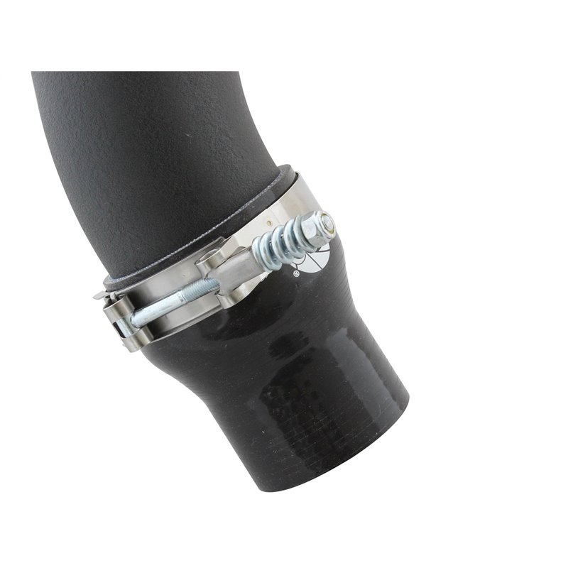 aFe Power | BladeRunner 3 IN Aluminum Hot Charge Pipe Black - Silverado / Sierra 2500 HD / 3500 HD 6.6L 2011-2016 aFe POWER T...