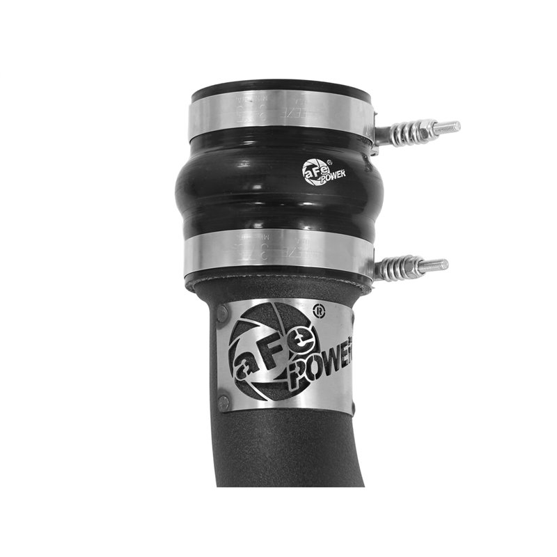 aFe Power | BladeRunner 3 IN Aluminum Hot Charge Pipe Black - Ram 2500 / 3500 6.7L 2013-2018 aFe POWER Turbocharger Pipes & C...