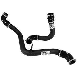 aFe POWER | BladeRunner 2-1/2in Aluminum H&C Charge Pipe Kit Black - Focus 2.0T 2013-2018