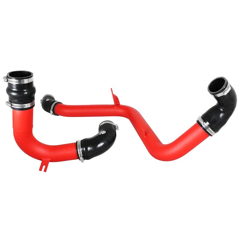 aFe Power | BladeRunner 2-1/2 IN Aluminum Hot and Cold Charge Pipe Kit Red - Focus 2.0T 2013-2018 aFe POWER Turbocharger Pipe...