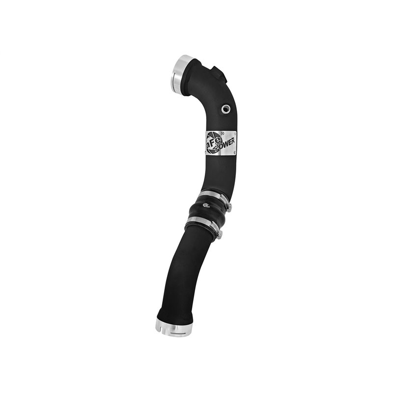 aFe POWER | BladeRunner 3in to 2-1/2in Aluminum Cold Charge Pipe Black - M2 3.0T 2016-2018
