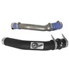 aFe POWER | BladeRunner 3in Aluminum H&C Charge Pipe Kit Black - F-250 / F-350 6.7L 2017-2021