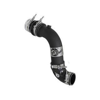 aFe POWER | BladeRunner 3in Aluminum Cold Charge Pipe Black - F-250 / F-350 6.7L 2017-2021