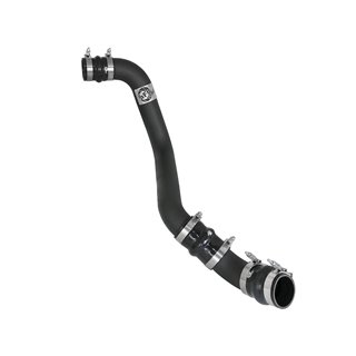 aFe Power | BladeRunner 3 IN Aluminum Hot Charge Pipe Black - Silverado / Sierra 2500 HD / 3500 HD 6.6L 2017-2019 aFe POWER T...