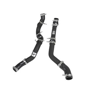 aFe Power | BladeRunner 2-1/4 IN/2-1/2 IN Aluminum Hot and Cold Charge Pipe Kit Black - 124 Spider 1.4T 2017-2020 aFe POWER T...