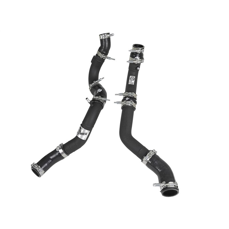 aFe Power | BladeRunner 2-1/4 IN/2-1/2 IN Aluminum Hot and Cold Charge Pipe Kit Black - 124 Spider 1.4T 2017-2020 aFe POWER T...