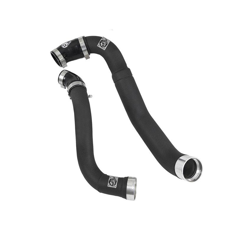 aFe Power | BladeRunner 3-1/2 IN to 3 IN Aluminum Cold Charge Pipe Black - F-150 3.0L 2018-2020 aFe POWER Turbocharger Pipes ...